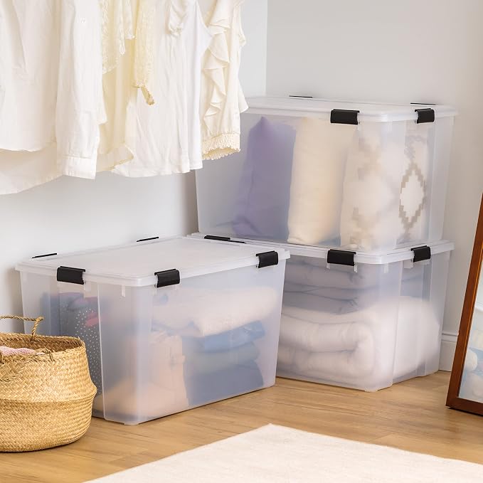 IRIS USA WeatherPro 156 Qt Storage Bins - Image 4