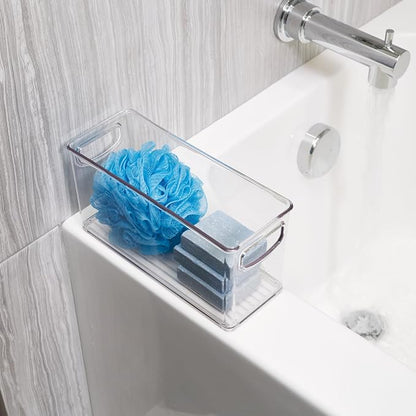 iDesign 4-Piece 50% Recycled Plastic Organizer Bin Set - Image 7