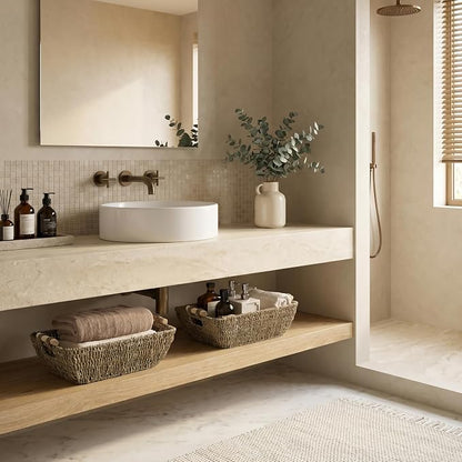 StorageWorks Hand-Woven Large Storage Baskets - Image 9