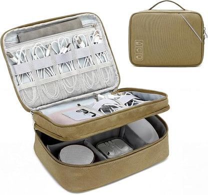 Lanola Electronic Accessories Case, Electronics Travel Organizer, Portable by Lanola