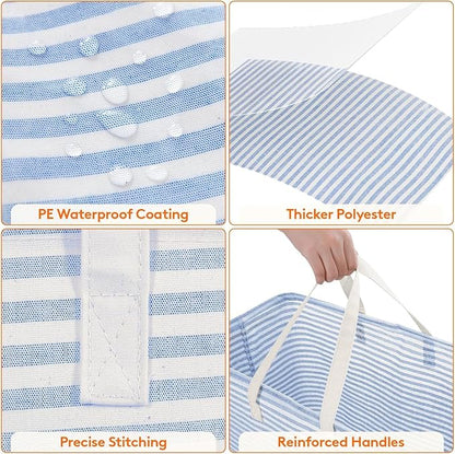 Lifewit 1 Pack Laundry Basket 100L Each, Collapsible Clothes Hamper - Image 6