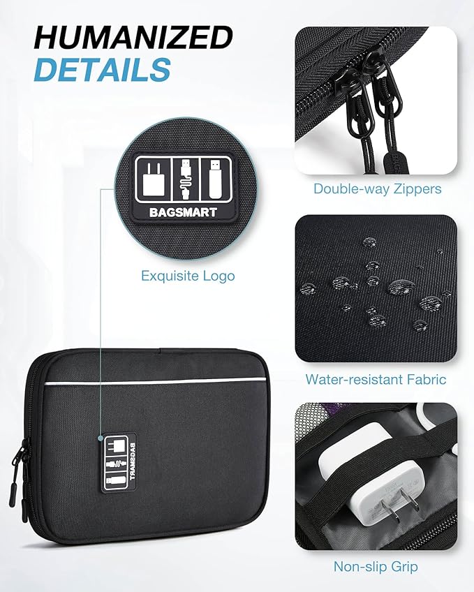 BAGSMART Large Electronic Organizer Travel Case - Image 4