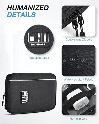 BAGSMART Large Electronic Organizer Travel Case - Image 4