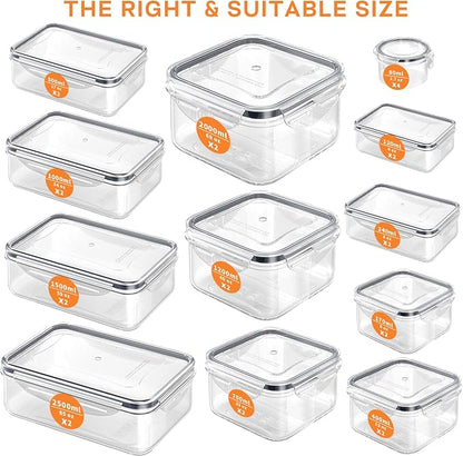 52 PCS Food Storage Containers - Image 2