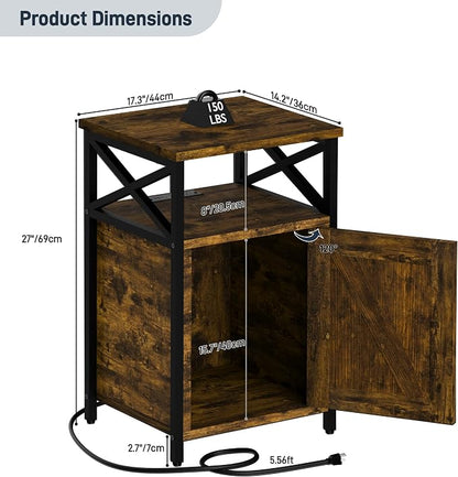 Wooden Nightstands Set of 2 - Image 3