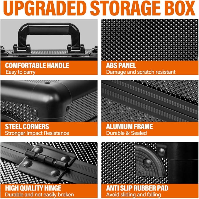 Graded Card Storage Box, Top Loaders Storage Case, Sports Trading Card Box - Image 2