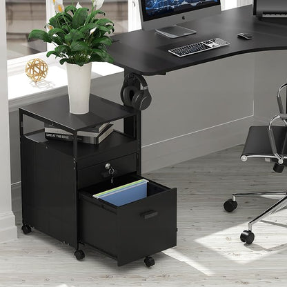 SHW Box File Rolling Mobile Cabinet - Image 4