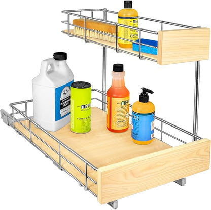 LYNK PROFESSIONAL® SELECT™ Pull Out Under Sink Kitchen Cabinet Organizer by LYNKPROFESSIONAL