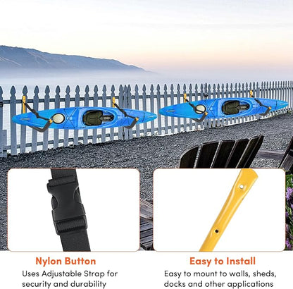 Kayak Storage Rack, Kayak Rack for Garage, Kayak Wall Mount Kayak Wall Rack - Image 4