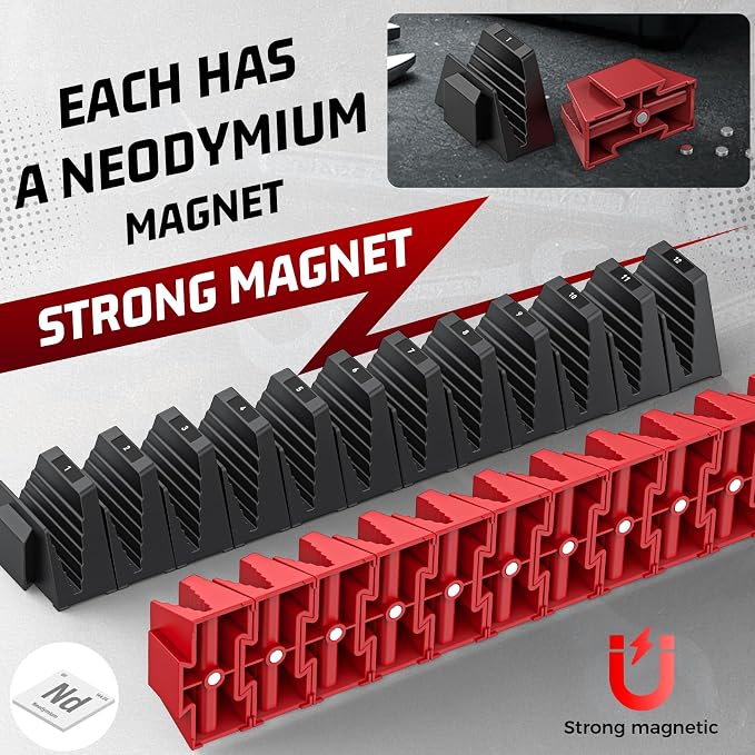 48PCS Magnetic Modular Wrench Organizers - Image 4
