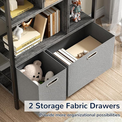 Armocity Bookshelf with Drawers - Image 7
