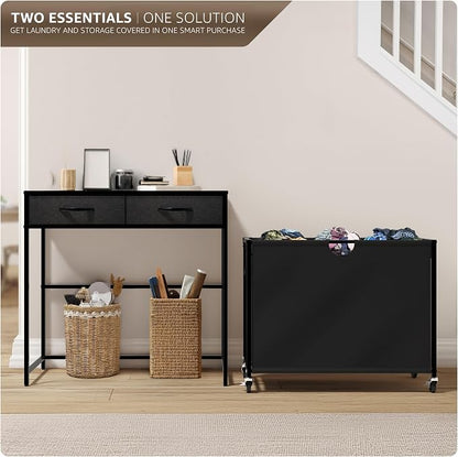 Sorbus 3 Section Laundry Hamper - Image 6