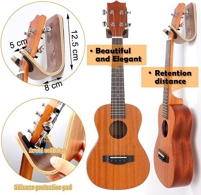 Guitar Wall Mount Holder Guitar Hanger - Image 2