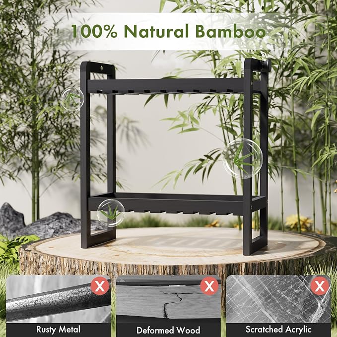AmazerBath Bamboo Over The Toilet Storage Shelf - Image 2