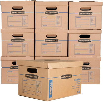 Bankers Box 10-Pack Small Classic Moving Boxes - Image 8