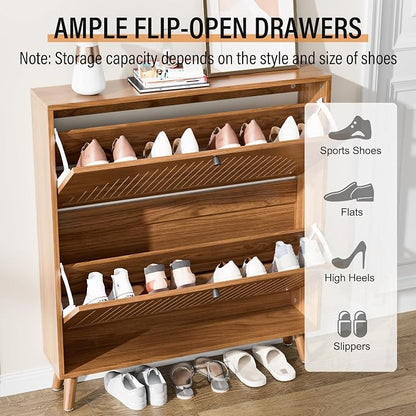 Fsbecl Shoe Storage Cabinet for Entryway - Image 4