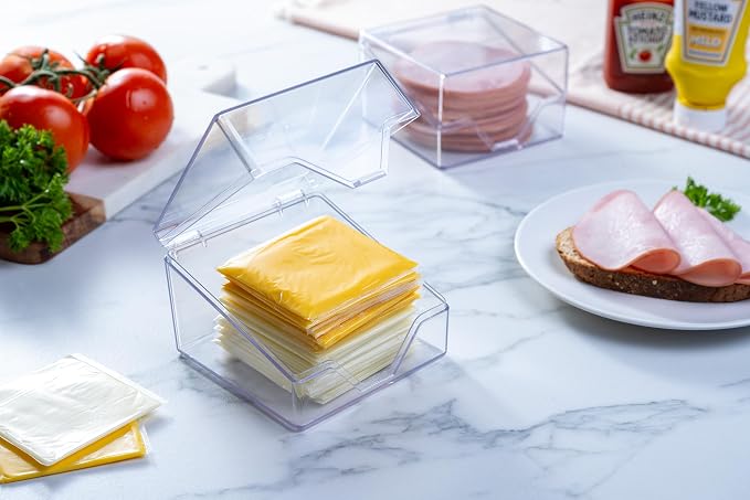 Pikanty American Cheese Slice Container - Image 5