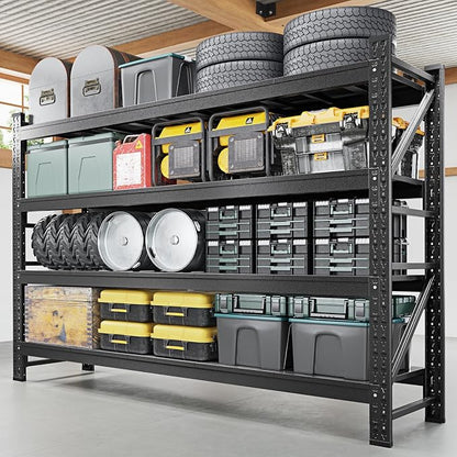 Letaya 68" W Storage Shelves Heavy Duty, 7000LBS Garage Shelving Units by LetayaMetalCabinets