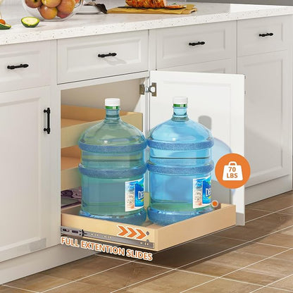 WelFurGeer 3-Tier Pull Out Cabinet Organizer - Image 6