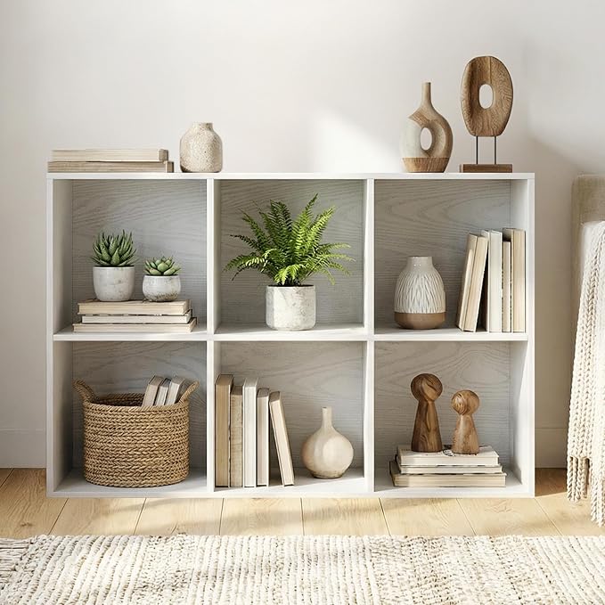 12 Cube Storage Organizer, Wooden Cube Shelves - Image 5