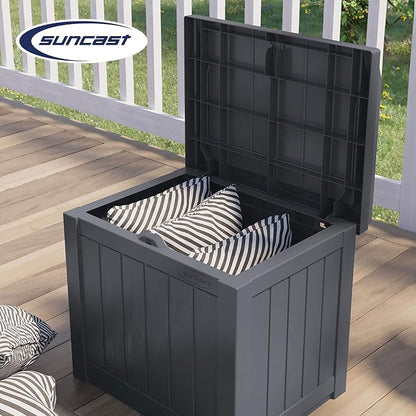 Suncast 2 Pack Small Deck Box Storage w/Bench Seat - Image 5