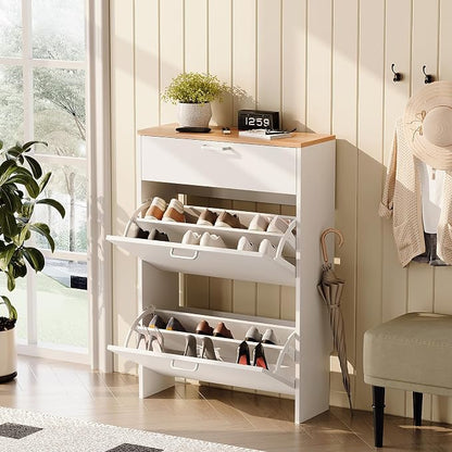 VINGLI Shoe Cabinet Storage for Entryway Ultra Slim - Image 4