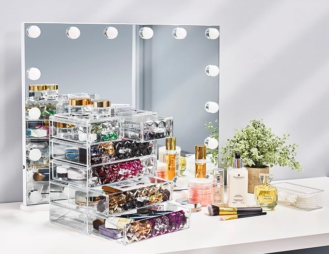 Sorbus Acrylic Makeup Organizer - Image 2