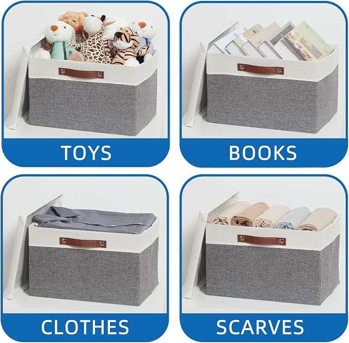 Temary Collapsible Storage Bins Storage Boxes - Image 6