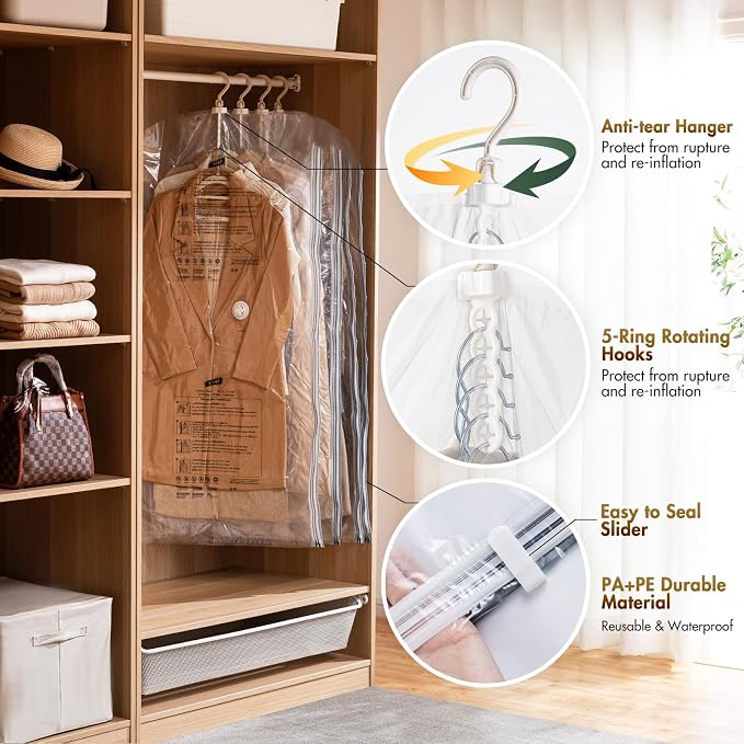 TAILI Hanging Vacuum Sealer Storage Space Saver Bags - Image 6