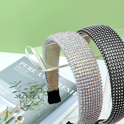 Bigfety Acrylic Headband Holder, 2 Pack Clear Headband Organizer Stand - Image 4
