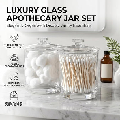 ForPro Clear Acrylic Apothecary Jars - Image 6