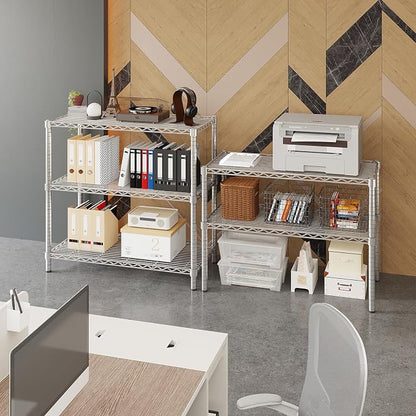 ROOMTEC 5-Tier Heavy Duty Wire Shelving Unit, 2000 lbs Total Capacity - Image 8