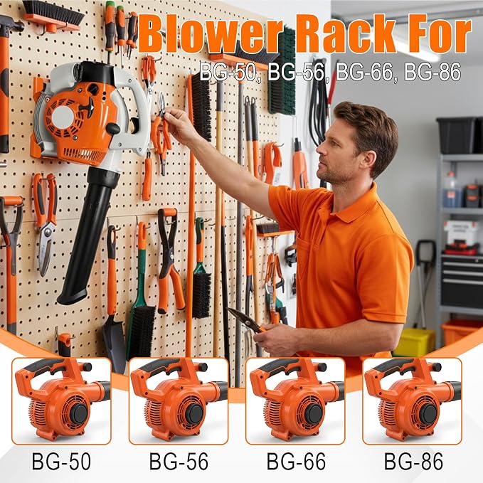 Leaf Blower Hanger, Blower Rack - Image 4