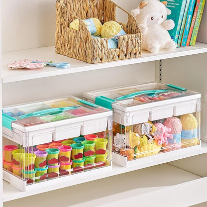 Vtopmart 24 QT Clear Craft Organizer - Image 7
