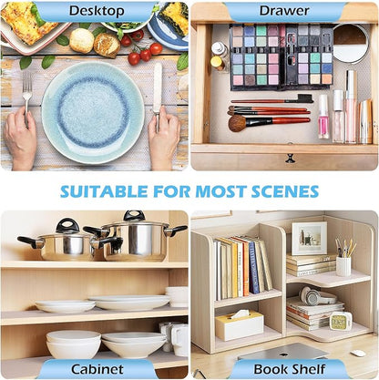 Drawer Liners, Waterproof Shelf Liner, Anti-Slip Non-Adhesive BPA Free Kitchen - Image 5