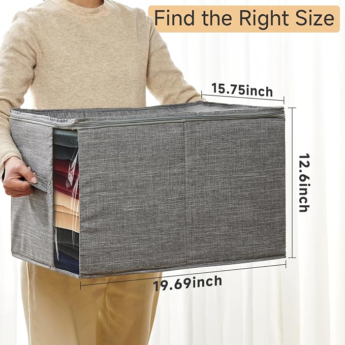 Large Clothes Storage Bins - Image 2