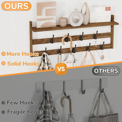 AMBIRD Coat Rack Wall Mount - Image 2