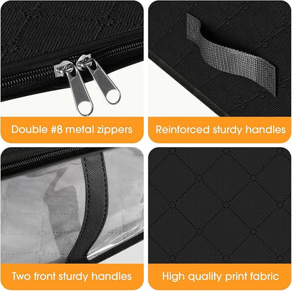 StorageRight Under Bed Storage Bags 6 Pack, 40L Large Clothes & Comforter - Image 3