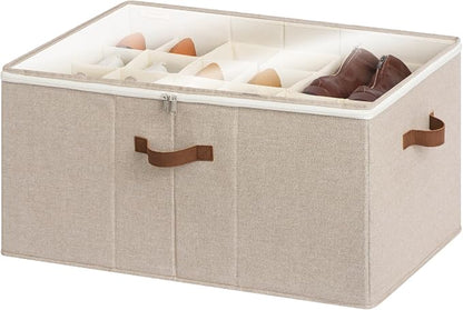 StorageWorks Shoe Organizer for Closet, Fits up to 24 Pairs, Shoe Cubby Storage by StorageWorks