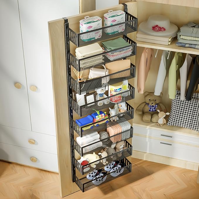 8-Tier Over The Door Pantry Organizer - Image 3
