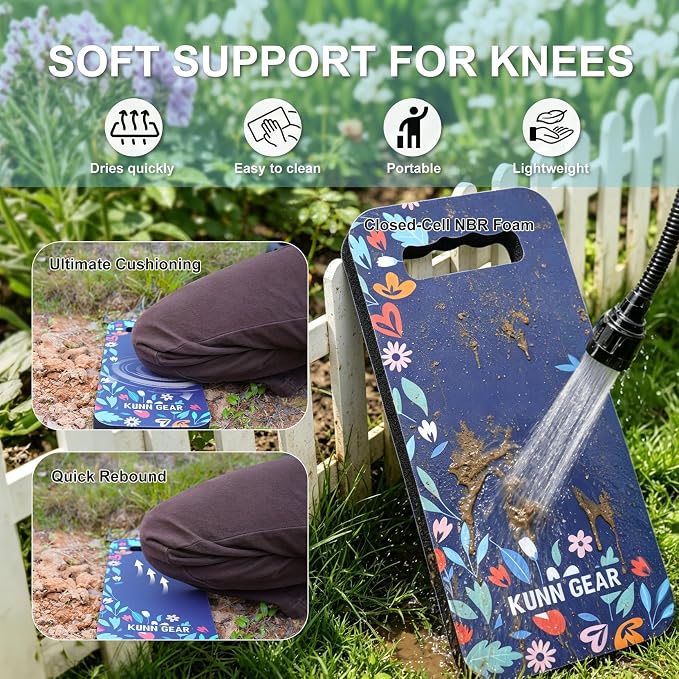 KUNN 5 Gallon Garden Bucket Tool Organizer & Kneeling Pad Set, 18-Pocket Heavy - Image 4
