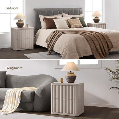 SICOTAS Night Stand Set of 2 Nightstands - Image 6
