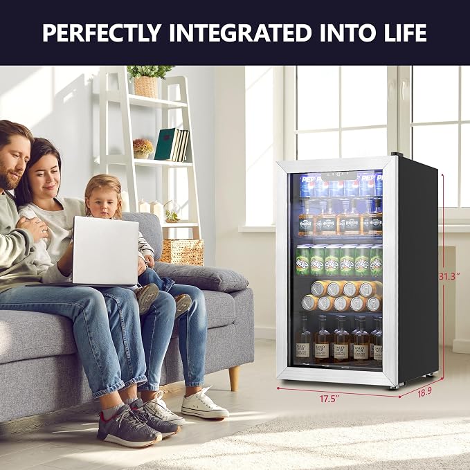 Beverage Refrigerator Cooler - Image 6