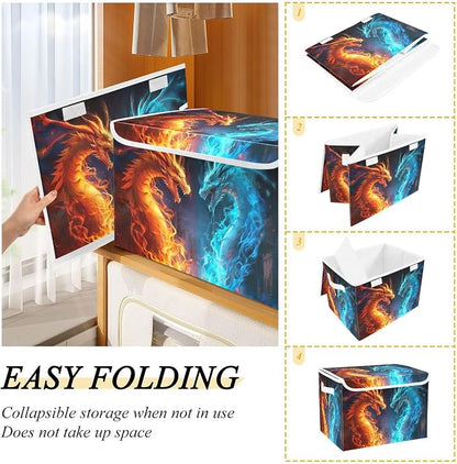 Fire and Ice Dragon Storage Bins - Image 4