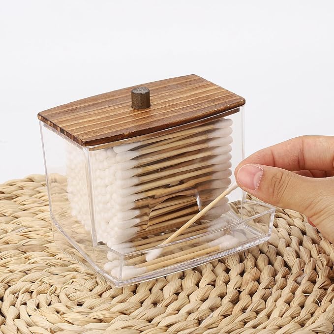 Tbestmax 10oz Qtip Holder Dispenser - Image 6