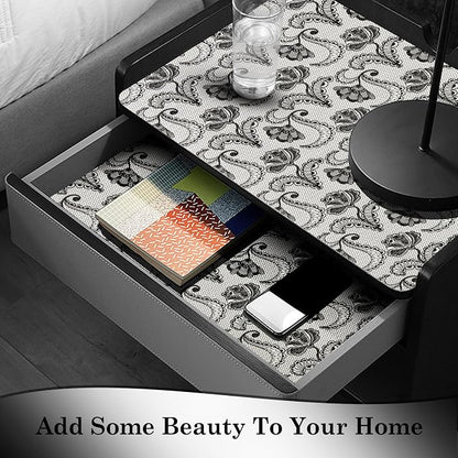 Drawer and Shelf Liner, Non-Slip Kitchen Cabinet Liners Non-Adhesive Thick - Image 2