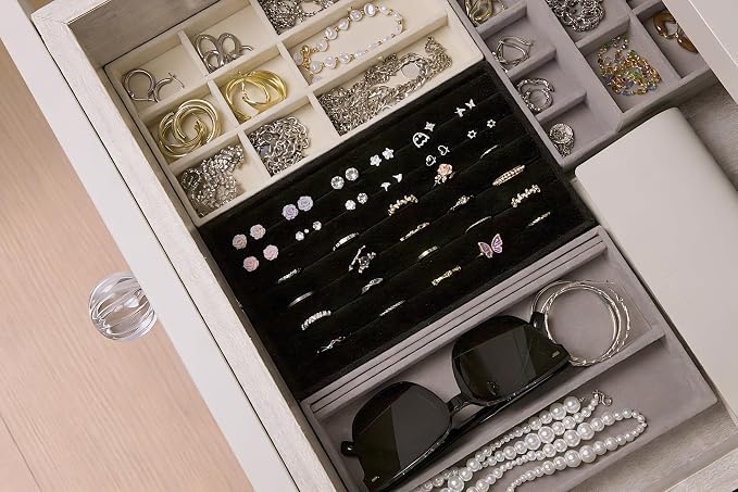 Velvet Jewelry Trays, Jewelry Organizer - Image 7