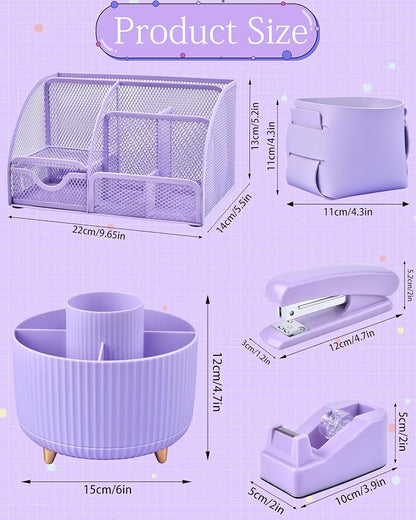 Purple Desk Accessories and Organizers - Image 5
