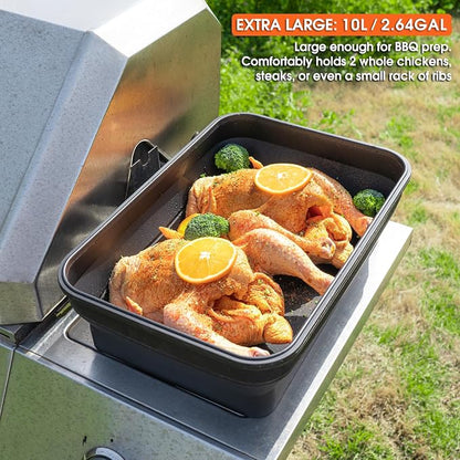 Silicone Collapsible Marinating Container - Image 3