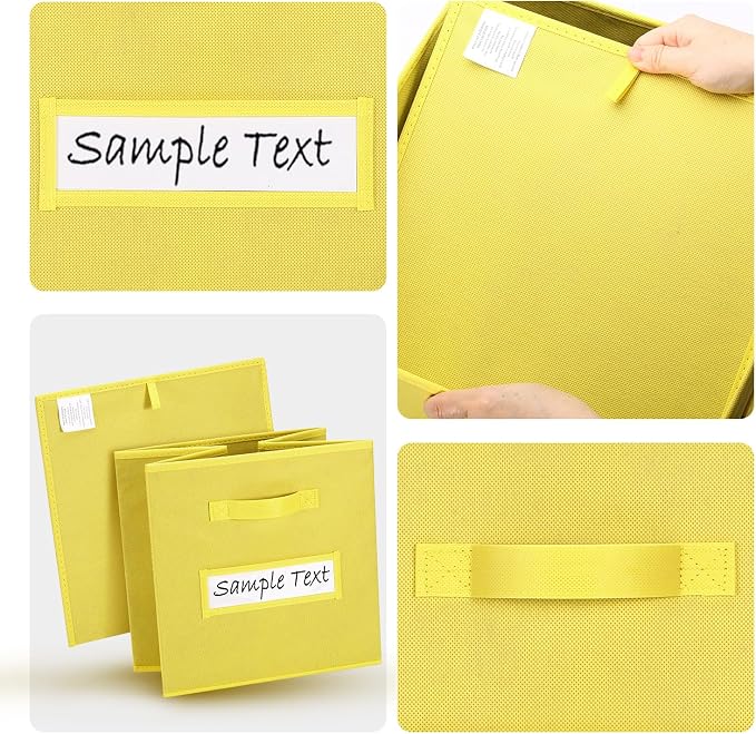 11x11 storage cube bins Foldable Fabric storage cubes - Image 3